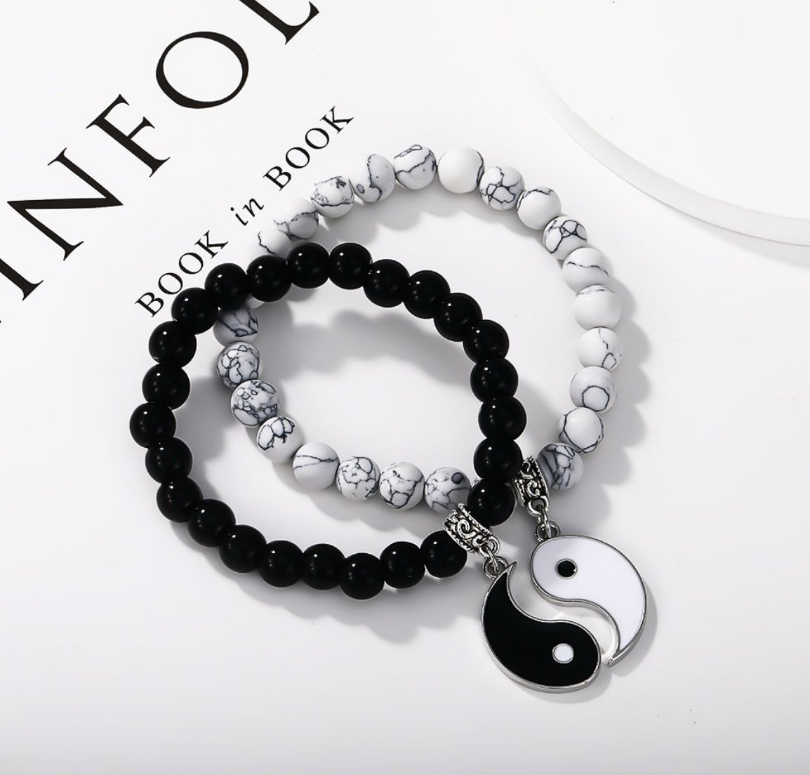 8407399a25fc4800b10e0355a1d19ba Beaded Stretch Bracelet for Women Crystal Stone Bracelets Round Beads Semi-Precious Stretch Bracelet