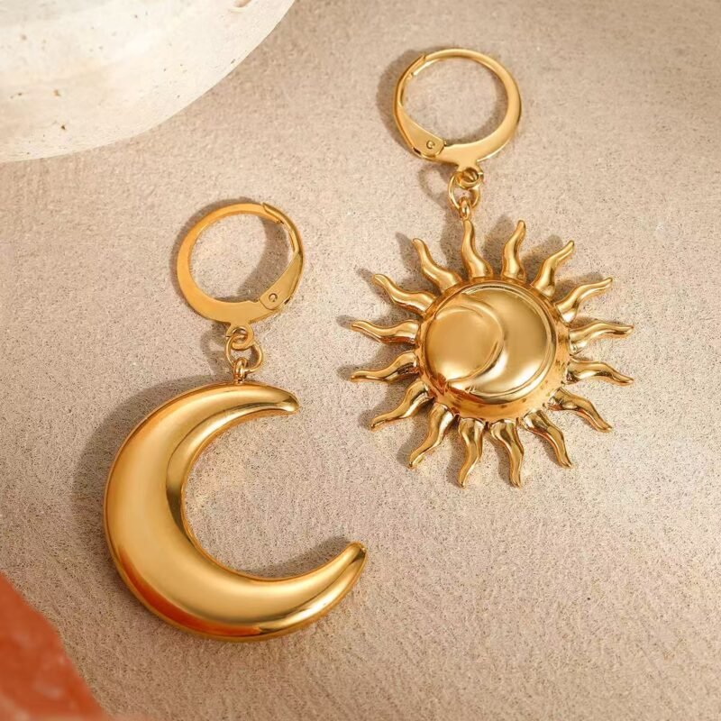 Hoops Hypoallergenic earrings Dainty flower Heart Stud Earrings for Jewelry Gift