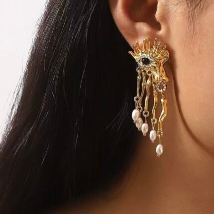 Kabbalah Protection Earring Devil's Eye Earrings for Women