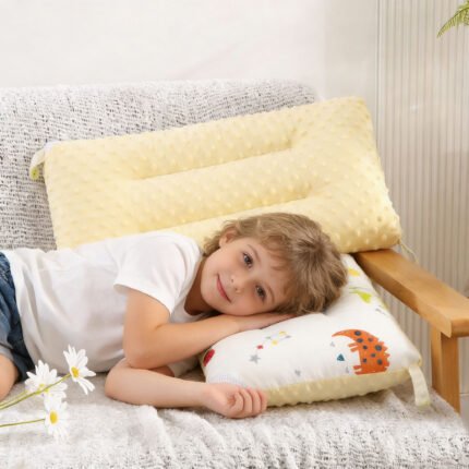 Soft Hypoallergenic Baby Head & Neck Support Organic Cotton Cover Machine Washable