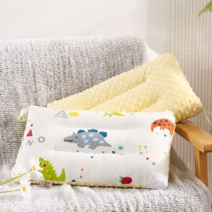 Soft Hypoallergenic Baby Head & Neck Support Organic Cotton Cover Machine Washable