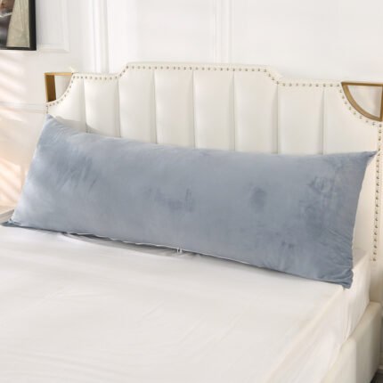 Long Body Pillow for Adults - Firm Body Pillow Insert with Shredded White Memory Foam